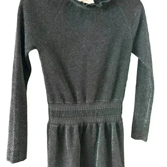 Tory Burch Women’s Isabelle Blouson Ruffle Neck Cocktail Dress Black Size Medium - Picture 4 of 12